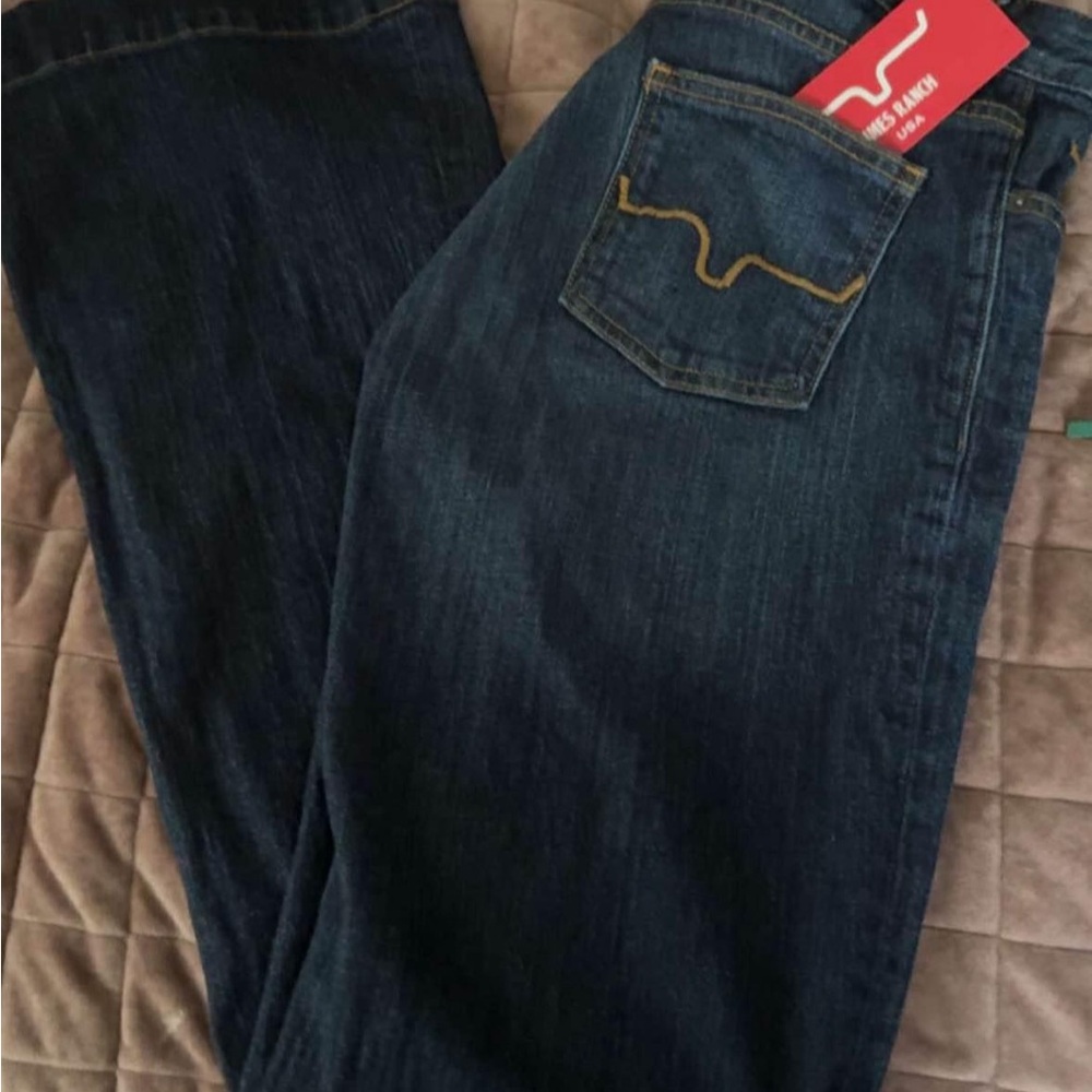 Kimes Ranch dark wash jeans